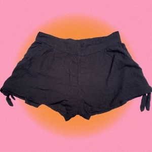 free people geometric print jacquard shorts